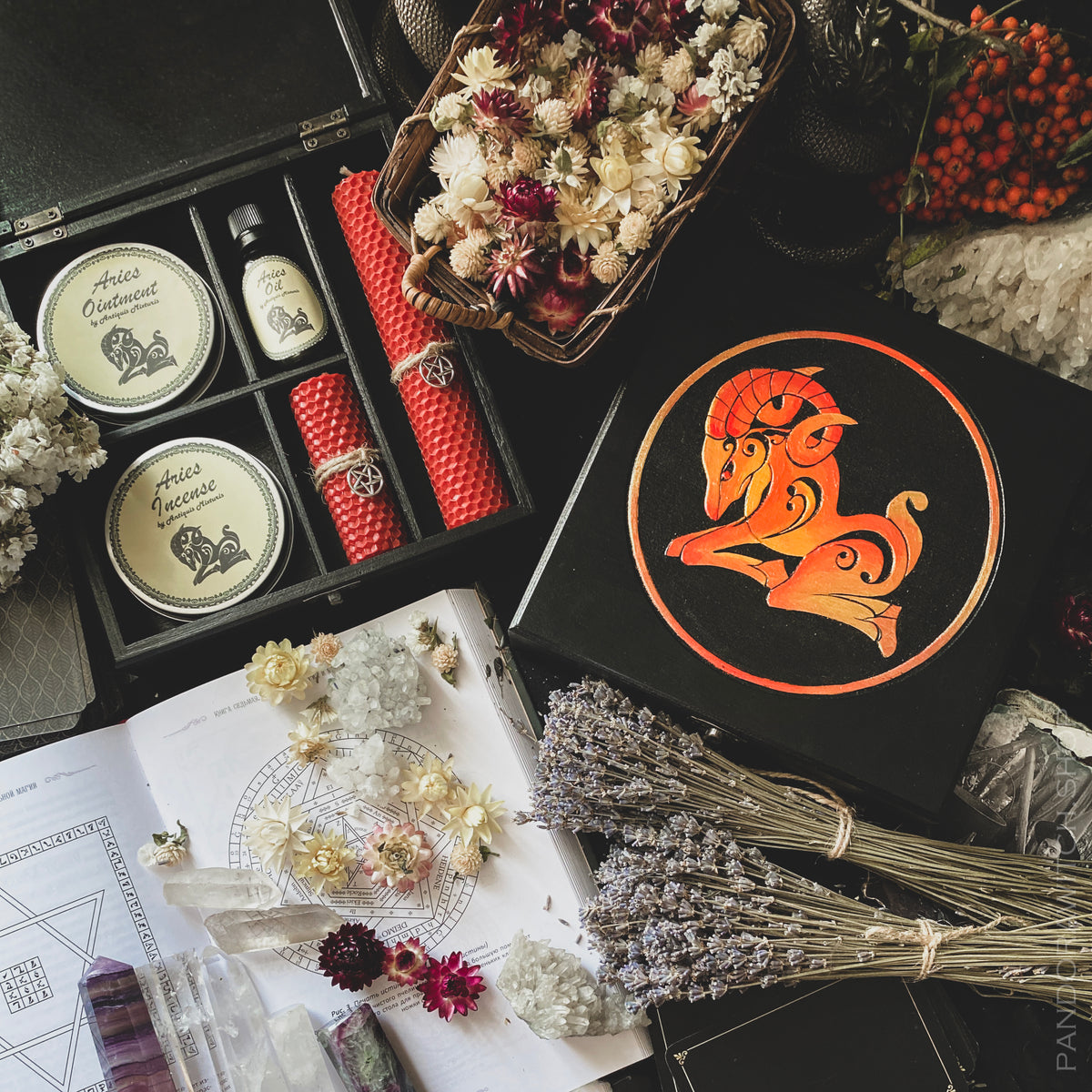 Aries - Spell Kit - Zodiac Pandora Witch Shop Factory Shop Unleash